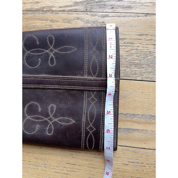 VTG Valverde Del Camino Spanish Riding Boots 40 Brown Leather Tall Equestrian - Picture 13 of 14